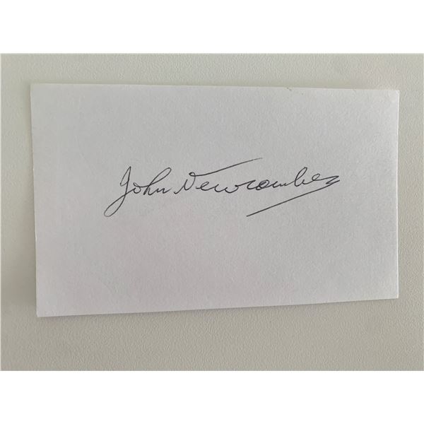 Australian Tennis Star John Newcombe original signature