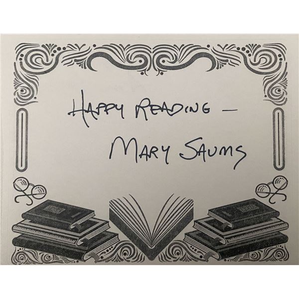 Mary Saums Signature