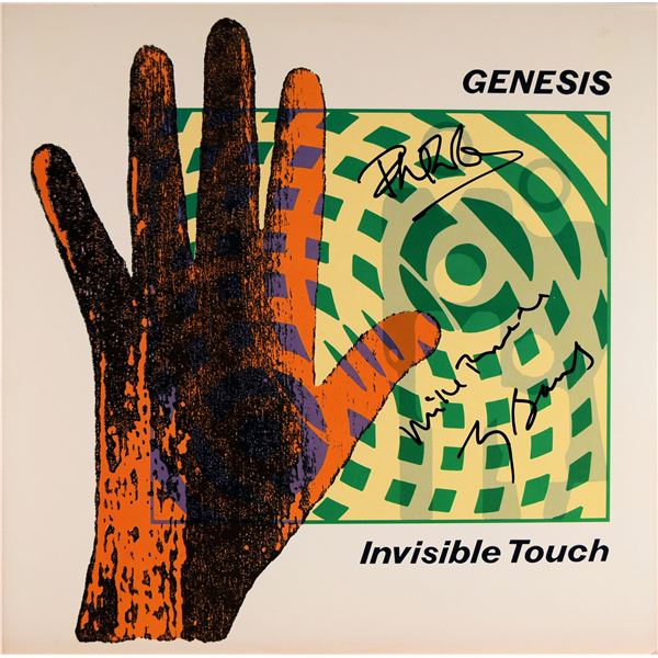 Genesis signed Invisible Touch album