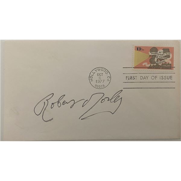 Robert Morley Signed First Day Cover