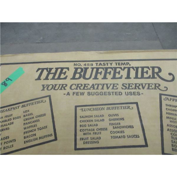 NEW:  THE BUFFETIER SERVING TRAY