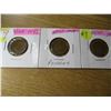 Image 2 : 1943, 1944, & 1947 NEWFOUNDLAND PENNIES
