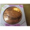 Image 2 : 999 FINE COPPER MAGALDON SHARK COIN