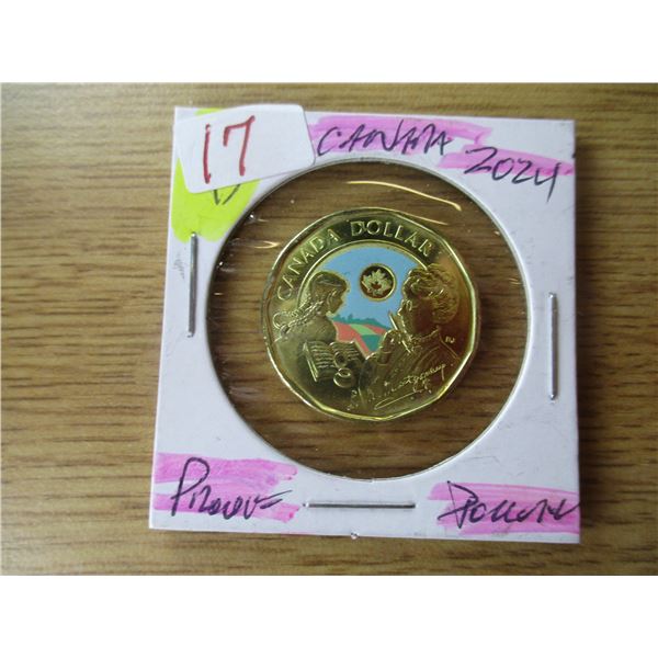 2024 PROOF MONTGOMERY CANADA DOLLAR
