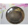 Image 2 : 1900 VG/FINE SCARCE ROUND "0" VICTORIAN CANADA SILVER FIVE CENT