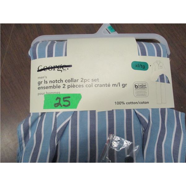 NEW:  MEN'S PAJAMAS (SIZE XL)