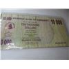 Image 3 : 10 THOUSAND BANK OF ZIMBABWE DOLLAR NOTE