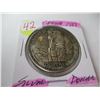 Image 1 : 1958 BC TOTEM POLE CANADA SILVER DOLLAR