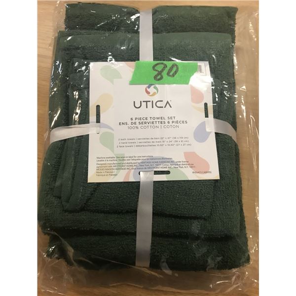 NEW:  6 PIECE TOWEL SET