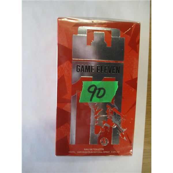 NEW:  GAME 11 EAU DE TOILETTE FOR MEN (100 ML)