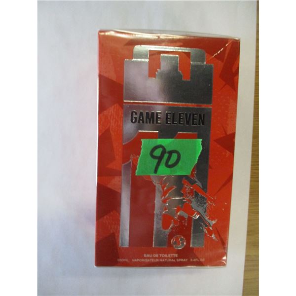 NEW:  GAME 11 EAU DE TOILETTE FOR MEN (100 ML)