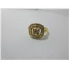 Image 3 : NEW:  18 KT GOLD PLATED CZ RING (SIZE 8)