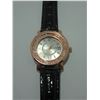 Image 1 : NEW:  LADIES LUXURY AUGER WATCH (BLACK & ROSE GOLD)
