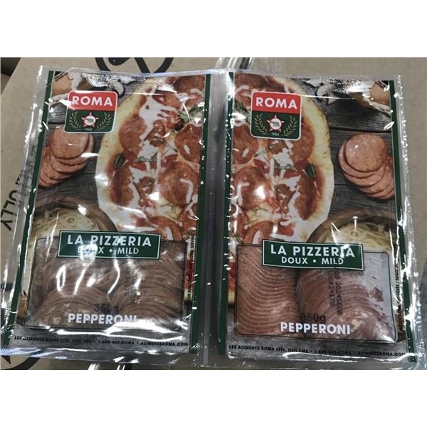 FROZEN:  LA PIZZERIA PEPPERONI SLICES (2 PACKAGES X 350G)