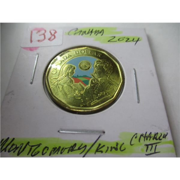 2024 MONTGOMERY KING CHARLES III CANADA DOLLAR