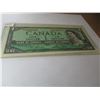 Image 2 : 1954 UNCIRCULATED LAST OF CANADA $1 BILL