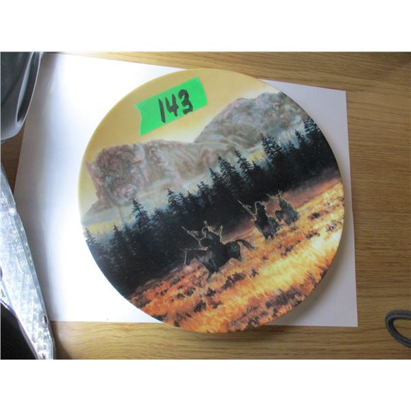 COLLECTABLE:  "WITHIN SUNRISE" COLLECTOR PLATE C/W CERTIFICATE