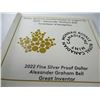 Image 6 : 2022 PROOF CASED ALEXANDER GRAHAM BELL CANADA DOLLAR