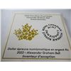 Image 7 : 2022 PROOF CASED ALEXANDER GRAHAM BELL CANADA DOLLAR