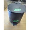 Image 1 : SMALL BLACK GARBAGE CAN