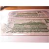 Image 4 : 2 - 1973 SEQUENTIAL SERIAL NUMBER CANADA $1 BILLS