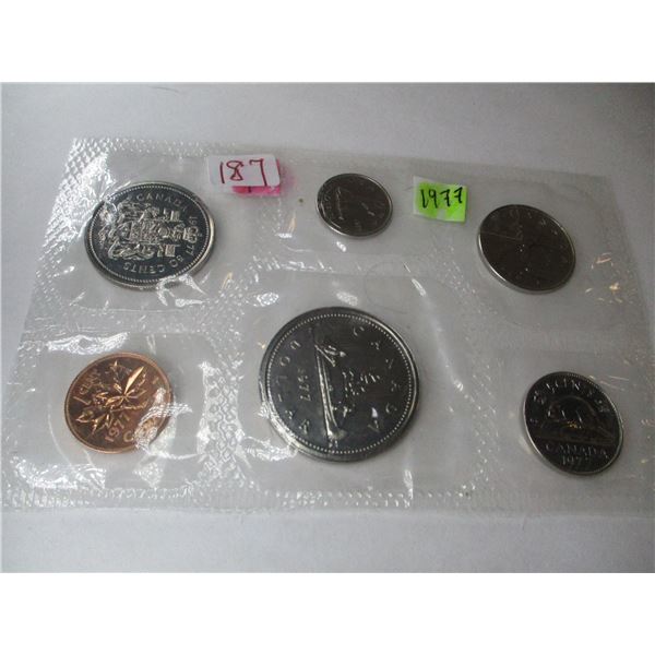 1977 PROOF CANADA MINT SEALED COIN SET