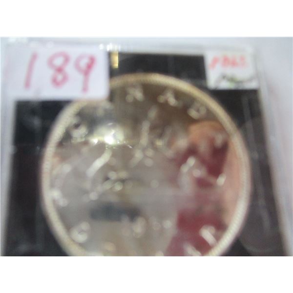 1962 PROOF CAMEO CANADA SILVER DOLLAR