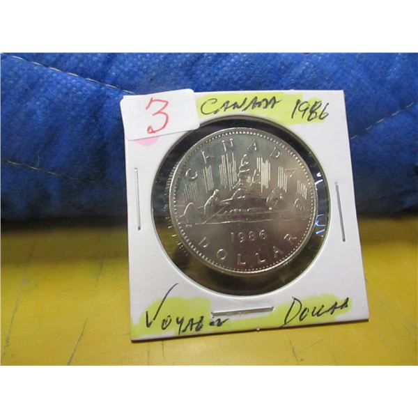 1986 CANADA VOYAGER DOLLAR