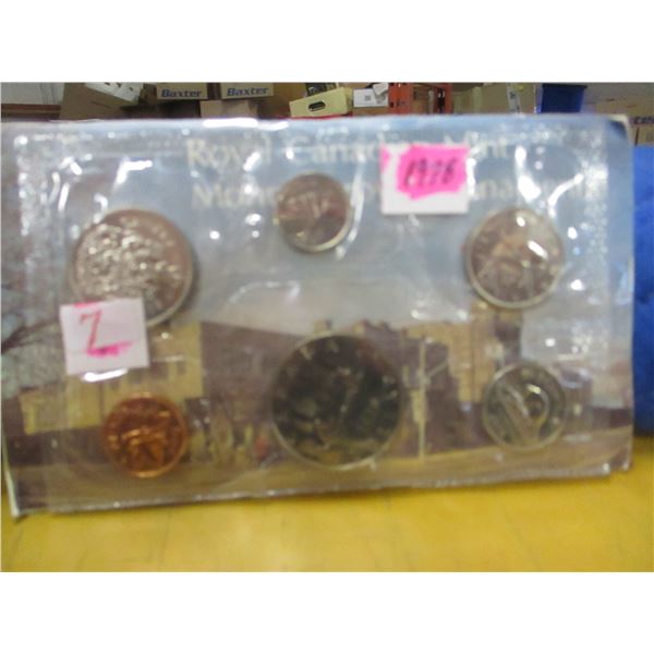 1978 PROOF CANADA MINT SEALED COIN SET