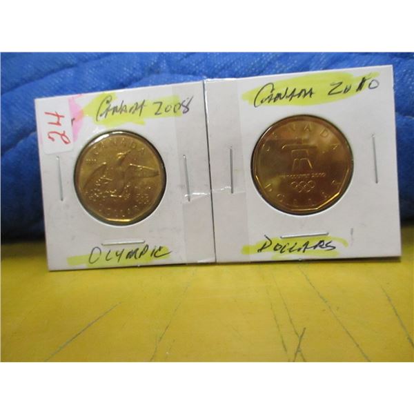 2008 - 2010 CANADA OLYMPIC DOLLARS