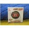 Image 1 : 2015 PROOF CANADA COLORED FLAG QUARTER