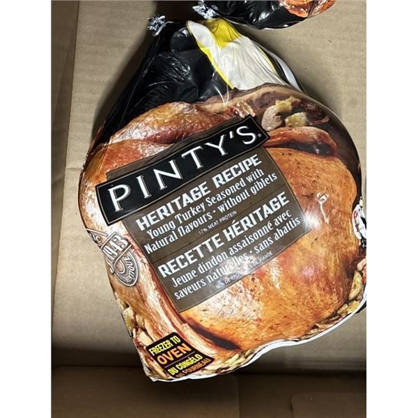 FROZEN:  PINTY'S WHOLE TURKEY BUTTER INFUSED (APPROX. 10 LBS)