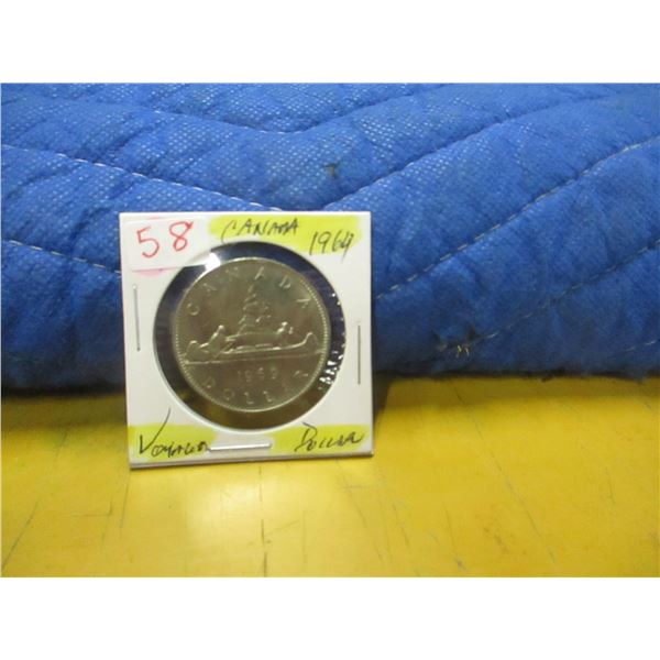 1969 UNCIRCULATED CANADA VOYAGER DOLLAR