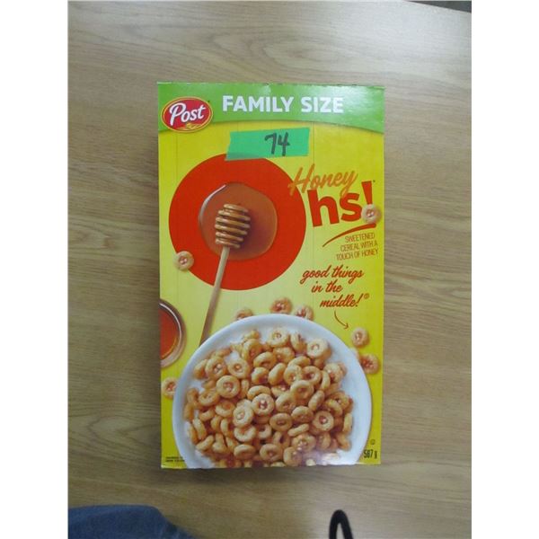 POST HONEY CEREAL (567 G) - BOX