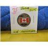 Image 3 : 2015 (50TH ANNIVERSARY) CANADA COLORED FLAG QUARTERS