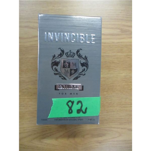 NEW:  INVINCIBLE COLOGNE FOR MEN (100 ML) - BOTTLE