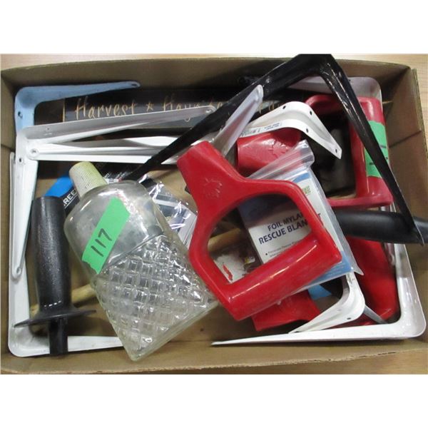 FLAT C/W SHOVEL HANDLES, MISC