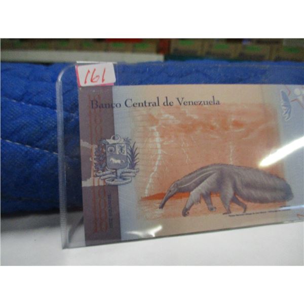 REPUBLIC BANCO VENEZUELA 10 BOLIVAROS BANK NOTE