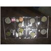 Image 1 : STOCK DOUBLE ROW OF WORLD COLLECTABLE COINS