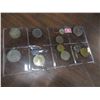 Image 2 : STOCK DOUBLE ROW OF WORLD COLLECTABLE COINS