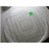 Image 1 : 12.5" ROUND SERVING DISH (HERRINGBONE DESIGN)