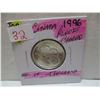 Image 3 : 1996 PROOF CAMEO MONTH OF JANUARY QUARTER