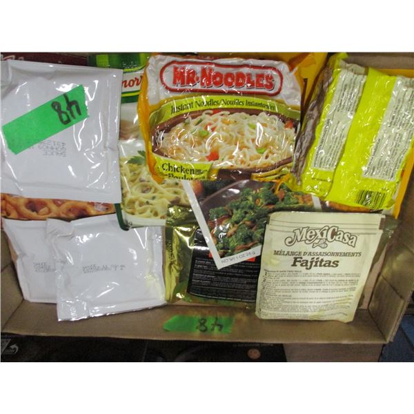 FLAT C/W ASSORTED FOOD PRODUCTS