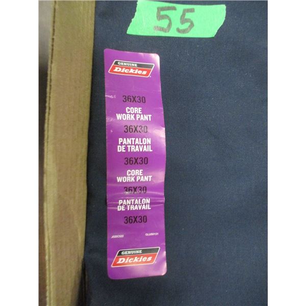 NEW:  MEN'S DICKIE WORK PANTS (SIZE 36 X 30)