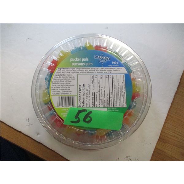 NEW:  PUCKER PALS CANDY (500G) - TUB