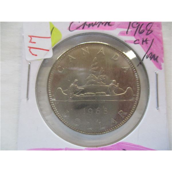 1968 CH/AU CANADA VOYAGER DOLLAR