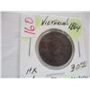 Image 6 : 1864 VICTORIAN NEW BRUNSWICK LARGE PENNY