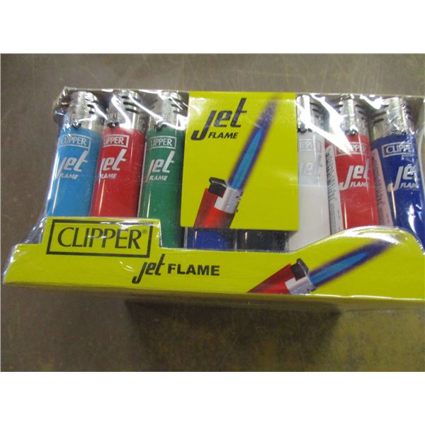 FREIGHT DAMAGE (AS IS):  PACKAGE OF 48 CLIPPER GAS LIGHTERS