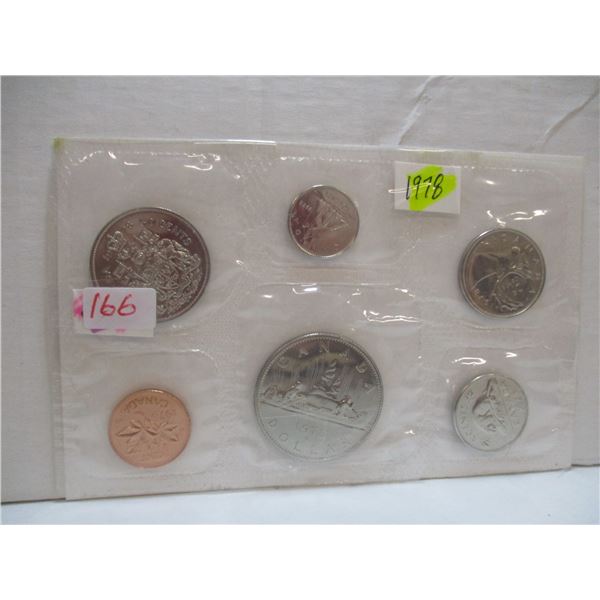 1978 PROOF CANADA MINT SEALED COIN SET
