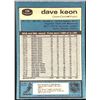 Image 2 : 1981-82 O-PEE-CHEE DAVE KEON (HOF)